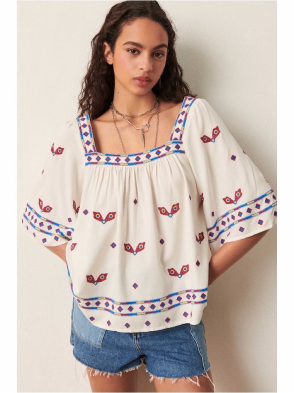 BA&SH jay top in off white